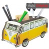 Organizador de escritorio VW T1 amarillo