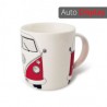 Taza vintage VW T1 roja