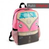 Mochila pequeña VW T1 vintage rosa