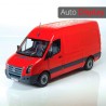 Modelo escala 1:43, Crafter furgoneta, rojo tornado
