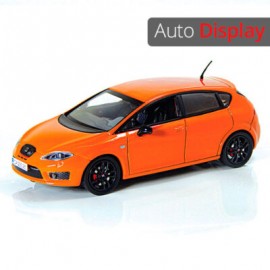 Modelo escala 1:43, Seat León Cupra R, orange